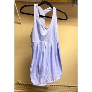 Lululemon Athletic Tank Top Lilac Loose Flattering Empire Waist